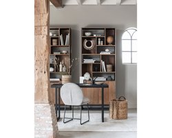 DTP Home Cosmo boekenrek Teakhout – 90x35 cm