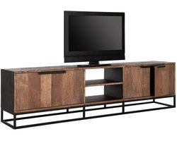 DTP Home Cosmo tv-meubel No.2 large teakhout – 205x40x55 cm