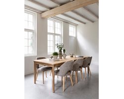 DTP Home Dining table Apollo rectangular 230,76x230x100 cm, recycled teakwood