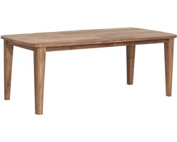 DTP Home Dining table Bliss rectangular 200,76x200x100 cm | TEAKWOOD top