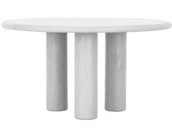 DTP Home Dining table Clio round 140 CHALK,76xØ140 cm, mortex