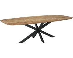 DTP Home Dining table Evo Danish oval 260,76x260x110 cm, recycled teakwood