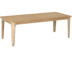 DTP Home Dining table Forte rectangular,76x200x90 cm, teakwood natural