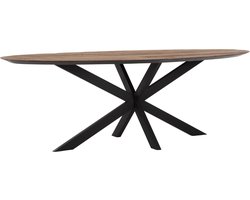 DTP Home Dining table Shape oval,78x240x110 cm, recycled teakwood