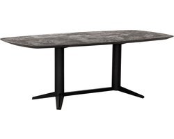 DTP Home Dining table Soho rectangular 210 MORTEX,76x210x110 cm, mortex top