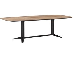 DTP Home Dining table Soho rectangular 260 TEAKWOOD,76x260x110 cm, recycled teakwood top