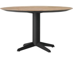 DTP Home Dining table Soho round 130 TEAKWOOD,76xØ130 cm, recycled teakwood top