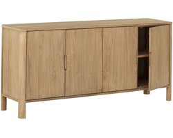 DTP Home Dresser Forte, 4 doors,85x180x45 cm, teakwood natural