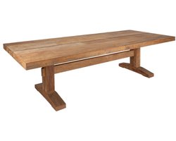 DTP Home Eettafel Borgo rechthoek teakhout – 280x78 cm