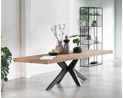DTP Home Eettafel Newton rechthoek teakhout - 260x100x77 cm