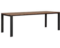 DTP Home Eettafel Tracks rechthoek teakhout – 225x90x78 cm