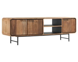 DTP Home Evo tv meubel medium teakhout - 185x40x60 cm