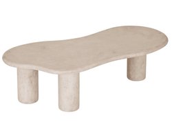 DTP Home Scala salontafel Curva organisch 130×69×35 cm – Mortex – Sand