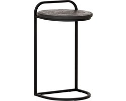 DTP home Soho laptoptafel Mortex zwart - Ø35 x 60 cm