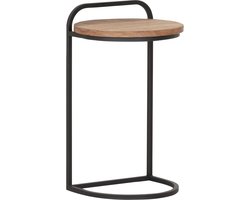 DTP home Soho laptoptafel teakhout naturel - Ø35 x 60 cm