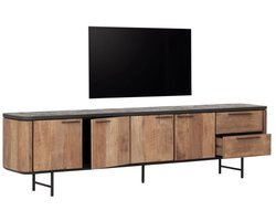 DTP Home Soho tv meubel – Teakhout Mortex – 230x40x60 cm