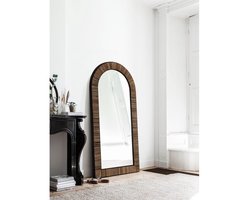 DTP Home Spiegel Slats Teakhout - 100x200 cm