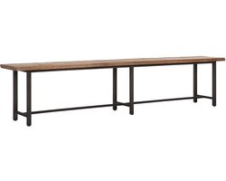 DTP home Timeless Beam eetkamerbank teakhout naturel - 215 x 35 x 47 cm