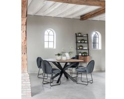 DTP Home Timeless Eettafel Rond teakhout - 150x150x78 cm