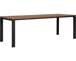 DTP home Timeless Tracks eettafel rechthoekig teakhout naturel - 225 x 90 x 78 cm