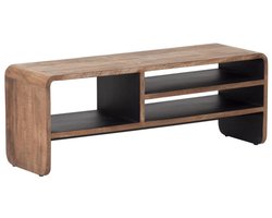 DTP Home TV stand Evo open small,45x120x35 cm, recycled teakwood