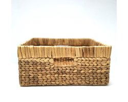 DUA Opbergdoos - Waterhyacinth Vierkant Opbergbox Mand lademand