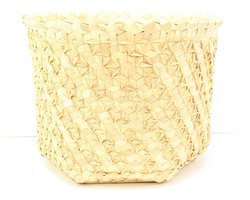 DUA Rieten Natural Wasmand Opbergmand Palmyra Palm Blad XL