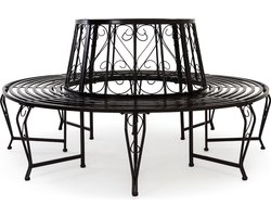 DUB Boombank - Tuinzetel -  Zwart - Metaal - Ø160 cm