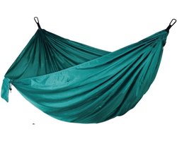 Dubbel Hangbed - Camping Hangmat - Outdoor Ontspanning - Lichtgewicht Eenvoudige Setup - 270x140 cm - Multicolor