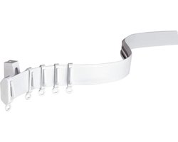 Dubbel rolgordijn, duo-rolgordijn, klembevestiging zonder boren, voor ramen, lichtdoorlatend en verduisterend