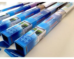 Dubbel rolgordijn - Zebra rolgordijn - Raamdecoratie - Traploos lichtregeling - 65x150 cm - Roze