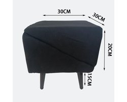 Dubbeldoelige split-type huisdierenhelling, opvouwbare huisdierenhellingtrap, geschikt voor grote, middelgrote en kleine honden, antislip en stabiele buitentrap voor huisdieren, kan ook worden gebruikt als bank of kruk (zwarte en grijze katoenen en l