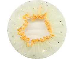 Dubbele Dikke Douche muts - Shower Cap - Waterdicht - BadMuts - Dubbele Laag - Douchemuts Haar Cover Bedekking - Vrouwen Benodigdheden DoucheCap Badkamer Accessoires-kleur: oranje