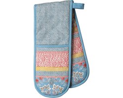 Dubbele Ovenwanten - Kookhandschoenen Keuken - Hete Pannen Hanteren - 100% Gekwalte Katoen - 7 "x 35" - Markies