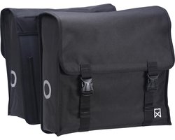 Dubbele tas XXL 46L zwart