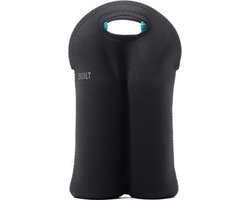 dubbele wijnkoeler bruin