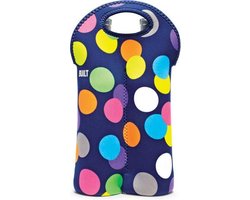 dubbele wijnkoeler polkadot
