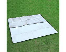 Dubbelzijdig Aluminium Foil Vochtbestendige Pad Outdoor Picknick van het strand Aluminium Film Pad Tent slaapmatje Waterproof