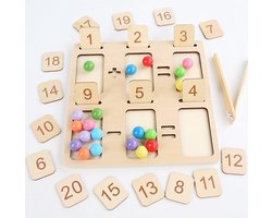 Dubbelzijdig rekenbord | Hout | Leren | Rekenen | Ontwikkeling | Cadeau