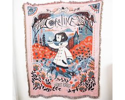 Dubbelzijdige Plaid - Stijlvol en Uniek – Bohemian - Indoor en Outdoor - 160x130cm