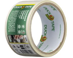 Ducktape ORIGINAL - Premium Duct tape / Textieltape - Wit 50 mm x 5 m - Weerbestendig, waterdicht en met de hand afscheurbaar - Universeel inzetbaar voor langdurig repareren, afdichten en beschermen van steen, metaal en hout