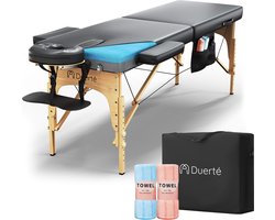 Duerté Luxe Therapeutisch Massagetafel – Verstelbaar, Ergonomisch & Comfortabel – Massagebed - Behandeltafel - Behandelbank - Ideaal voor Thuis & Professioneel Gebruik
