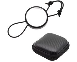 Duik Polsspiegel – Onderwater Observatiespiegel met Elastische Polsband zwart