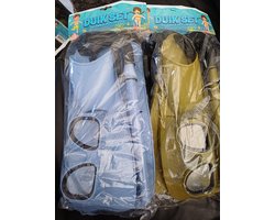 duikset met flippers bril en snorkel voor kinderen