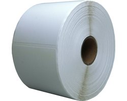 DULA Compatible Zebra Labels 57x51mm - 1000 etiketten per rol - kern 25mm - Wit - Permanent - 1 rol