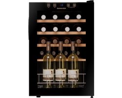 Dunavox Home-20 Wijnkoelkast DXFH-20.62 1 Zone Zwart