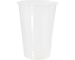 Duni - Plastic glazen - 39 cl - 10 stuks