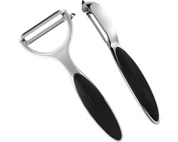 Dunschiller Set - Dunschillers - Dunschiller Aardappel - Aardappelschilmesje - Zilver