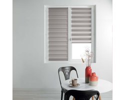 Duo Rolgordijn 60 x 90 cm Yami Taupe