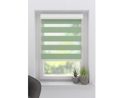 Duo Rolgordijn Splendid - Lichtdoorlatend - Green - 100 x 175